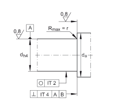 推力角接觸球軸承 ZKLF2575-2RS-2AP, 配對,雙向,螺釘安裝,兩側唇密封 推力角接觸球軸承 ZKLF2575-2RS-2AP, 配對,雙向,螺釘安裝,兩側唇密封